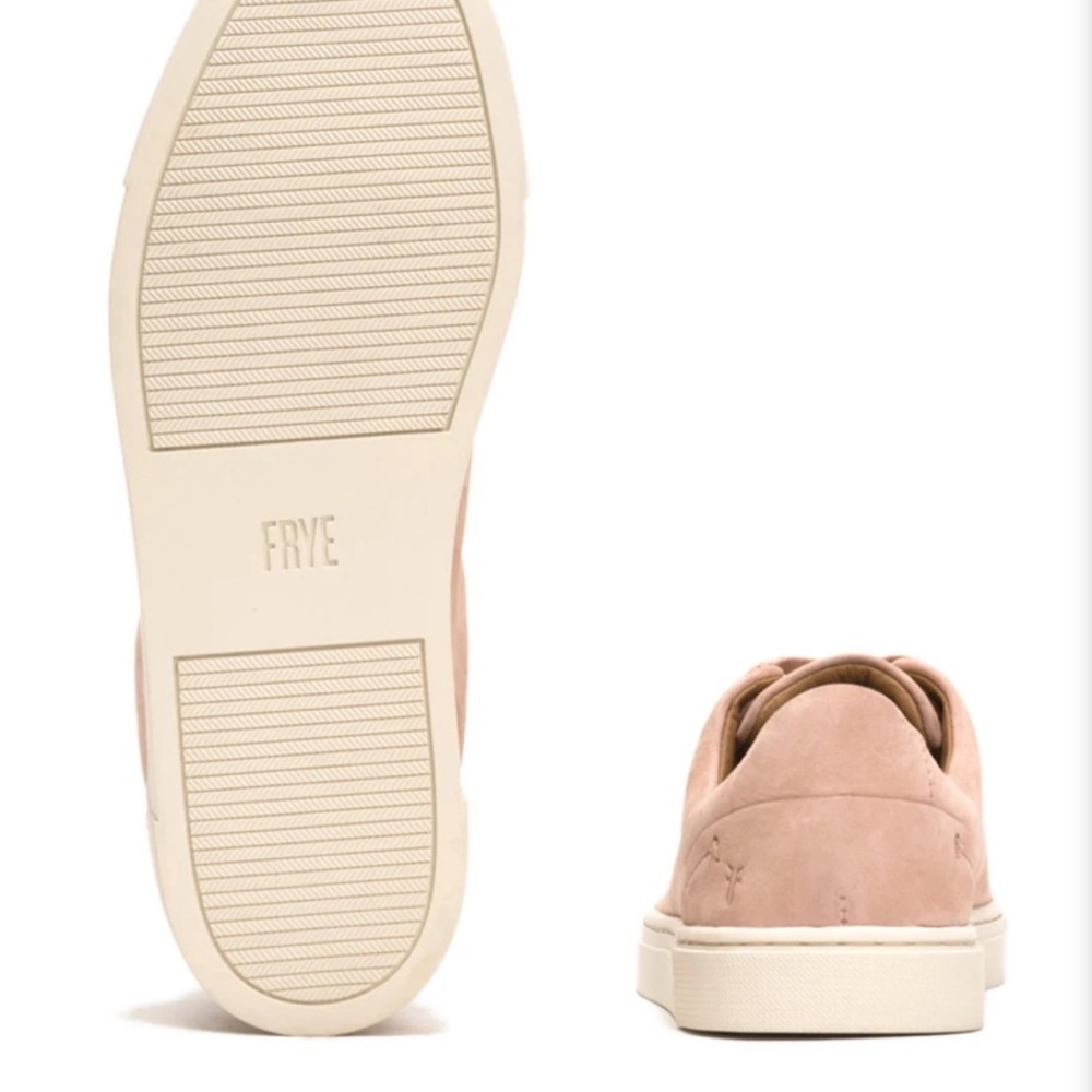FRYE IVY LOW LACE BLUSH SNEAKER SIZE 11M BRAND NEW IN BOX - Picture 4 of 7
